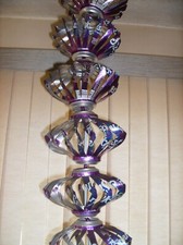 GRAPE PURPLE HANGING ORNAMENT SPINS INDOOR/OUTDOOR 46" x 8" MADE IN USA SODA CAN