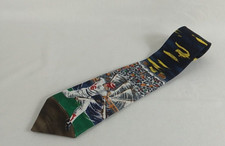 Men's American Sports Baseball Print Tie