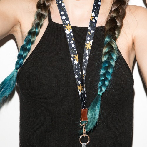 Blumenkartenhalter Lanyard Schlüsselanhänger Am Handgelenk Telefon - Zdjęcie 10 z 12