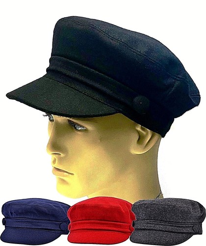 Fiddler Breton Cappello 70% Lana Pescatore Marinaio Barge Uomo Donna per  Bambini | eBay