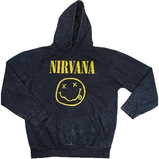 Nirvana sudaderas de Manga Larga Para Hombres