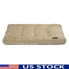 XL Dog Bed Plush Tufted Machine Washable Cozy Durable Recycled Material Durable