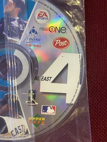 Cartes virtuelles et disque de jeu Post Cereal MLB Baseball NL East Upper Deck 2003 4 - Photo 2/3