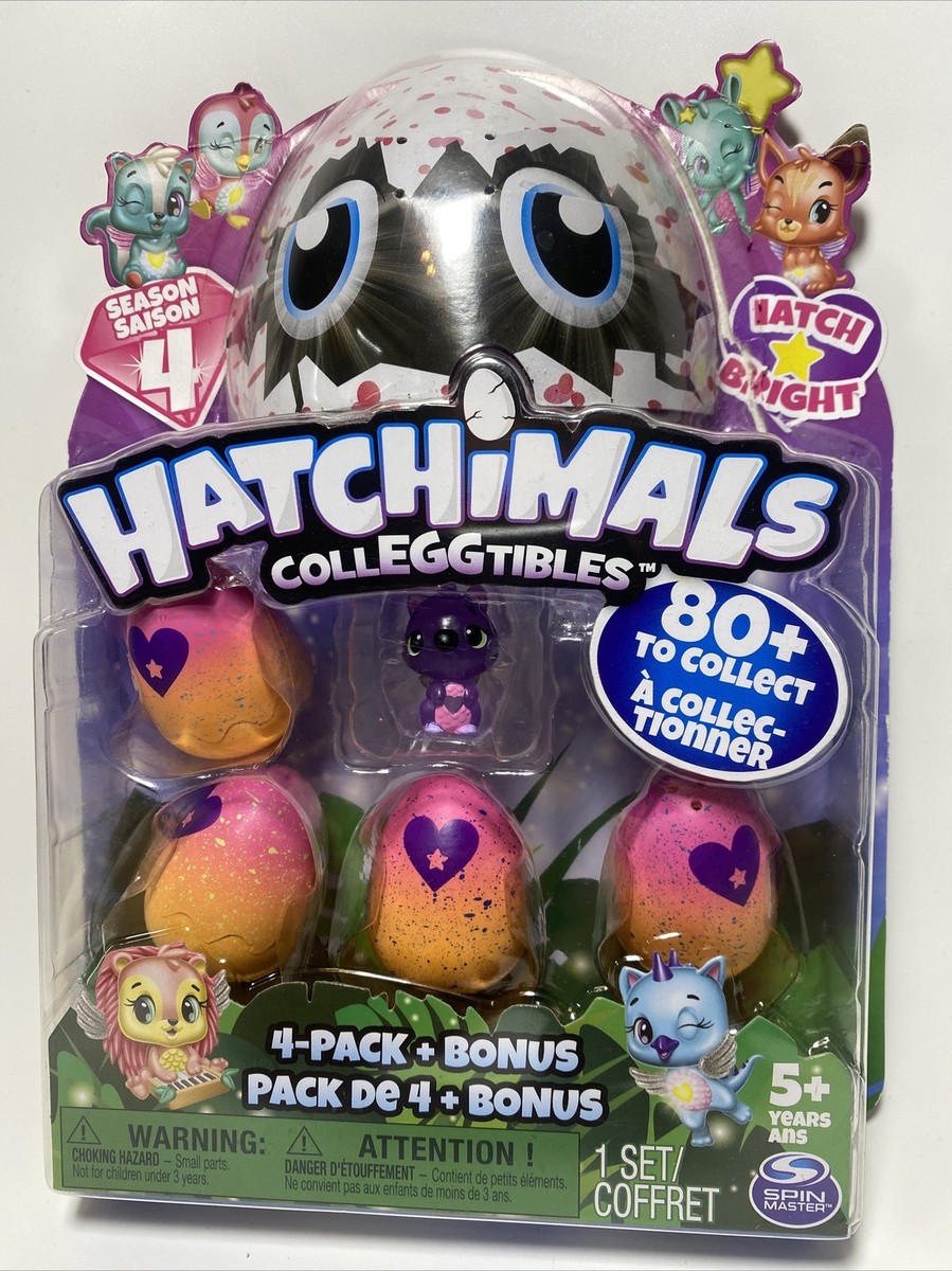 Spin Master Hatch Colleggtibles Hatchimals CollEGGtibles 4-Pack