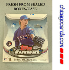 2012 Topps Finest Hobby MINI Box 1 AUTO Look4 Mike Trout Bryce Harper Refractor