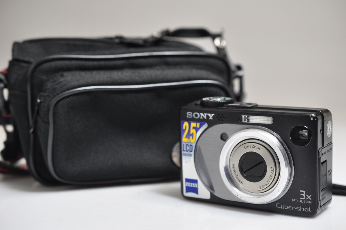 SONY - 【良品】SONY ソニー CYBER SHOT DSC-W1 Black Amazon.com : Sony Cybershot DSCW1 5MP Digital Camera with 3x