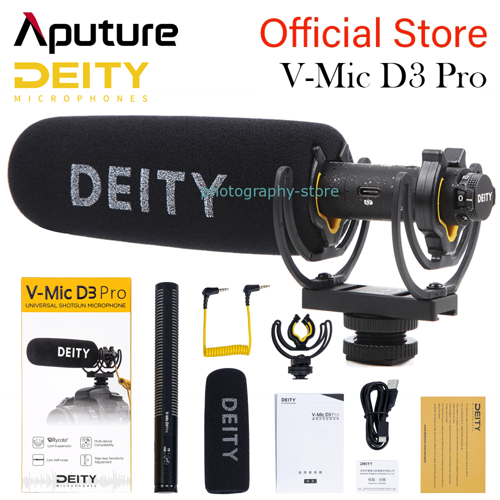 Deity V-Mic D3 Pro Super-Cardioid Directional Shotgun Microphone