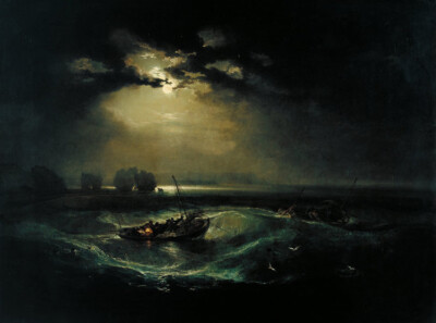 high quality oil painting handpainted on canvas ''Fishermen at Sea''