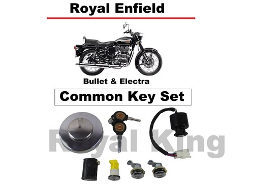Common Key Set For Royal Enfield GT Continental 650CC – OEM Replacement Locks