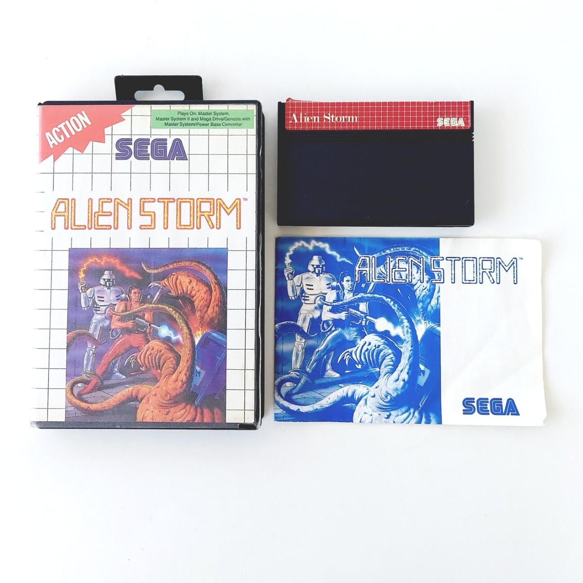 Jeu MEGA GAMES 3 (Alien storm) pour Sega MEGA DRIVE (MD) PAL ASIA état