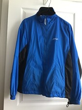 Vintage Men's Fila Nylon Tracksuit Blue Black Size Medium Track Suit