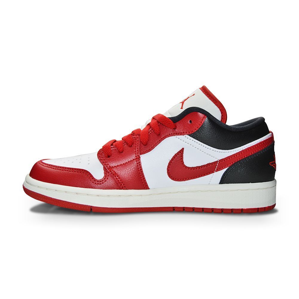 Women's Nike Air Jordan 1 Low - DC0774 160 - White Gym Red Women's Nike Air Jordan 1 Low - DC0774 160 - White Gym Red