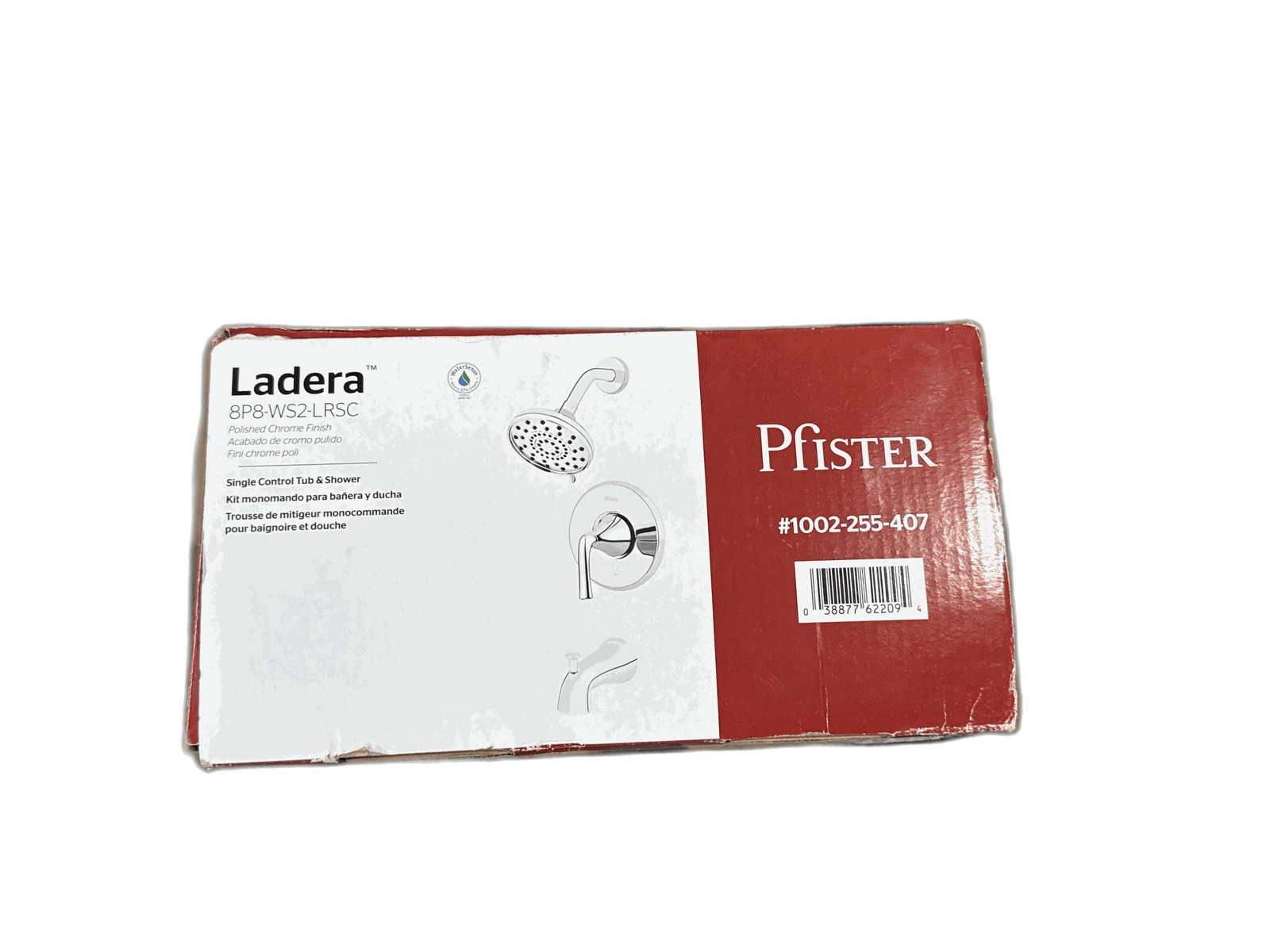 Pfister Ladera Single Handle 3-Spray Tub and Shower Faucet 1.8 GPM in Chrome