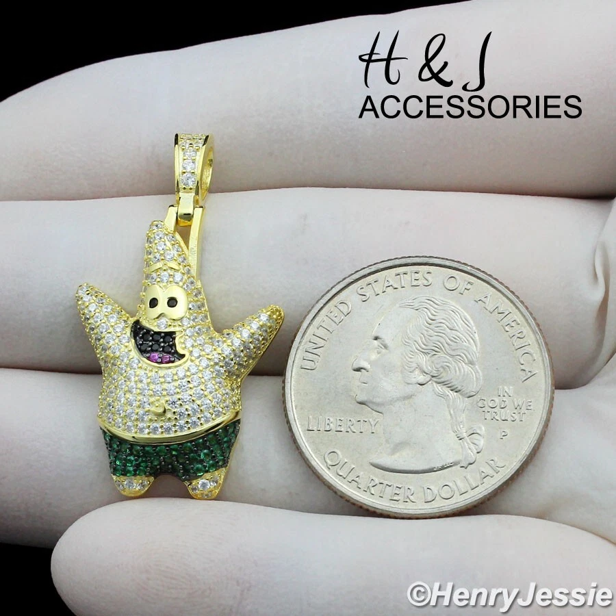 Patrick star iced out best sale chain