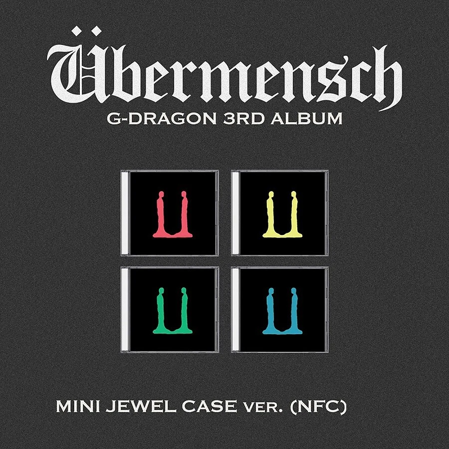 G-DRAGON [UBERMENSCH] 3rd Album MINI JEWEL NFC 4 Ver SET/4 NFC+16