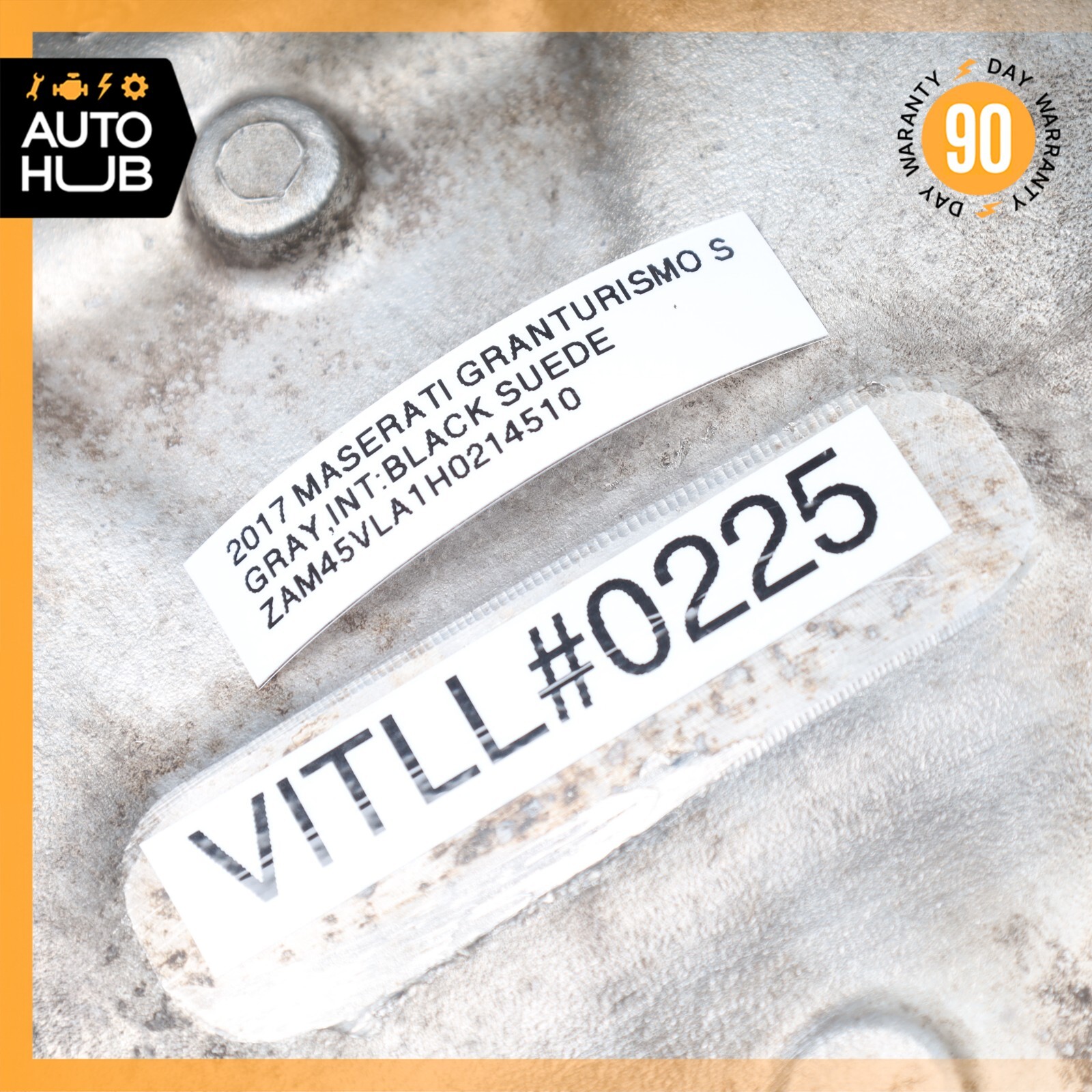 11-19 Maserati GranTurismo S M145 Front Left Side Spindle Knuckle Hub OEM 16k
