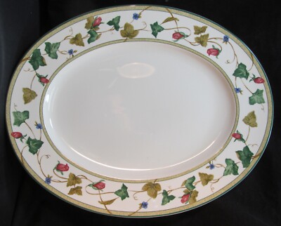 EHI DONATED 2 CHARITY: EUC LENOX CASUAL IMAGES SUMMER TERRACE OVAL PLATTER