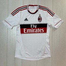 AC Milan Italy 2012/2013 Away Football Shirt Soccer Jersey Adidas size S Adult