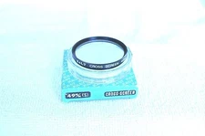 Kalt 49 mm NEW Cross Screen Screw In Filter with Case/Box Made in Japan (P-21)