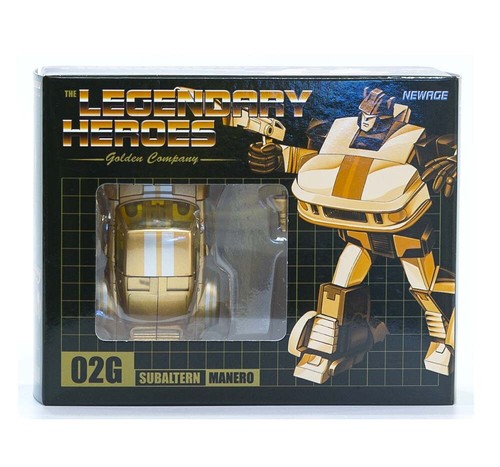 Newage NA H2G MANERO G1 JAZZ Golden Lagoon Version Meister figure toy in stock - Picture 7 of 12