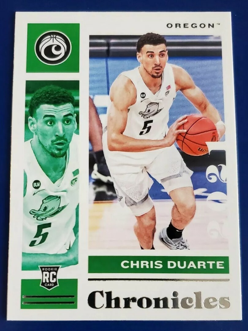 2021-22 Panini Chronicles Draft Chris Duarte Indiana Pacers #18 RC