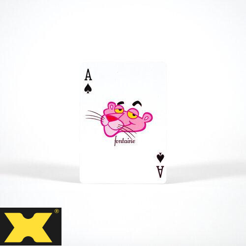 トランプ+UNO fontaine pink panther Fontaine Pink Panther Playing Cards | X-Decks Playing Cards