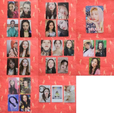 RED VELVET Seulgi Joy Yeri Album Photocard Day 1 Day 2 Finale