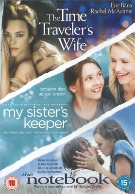 The Time Traveler's Ehefrau / My Sister's Keeper / Notebook (2004) 3 Film DVD