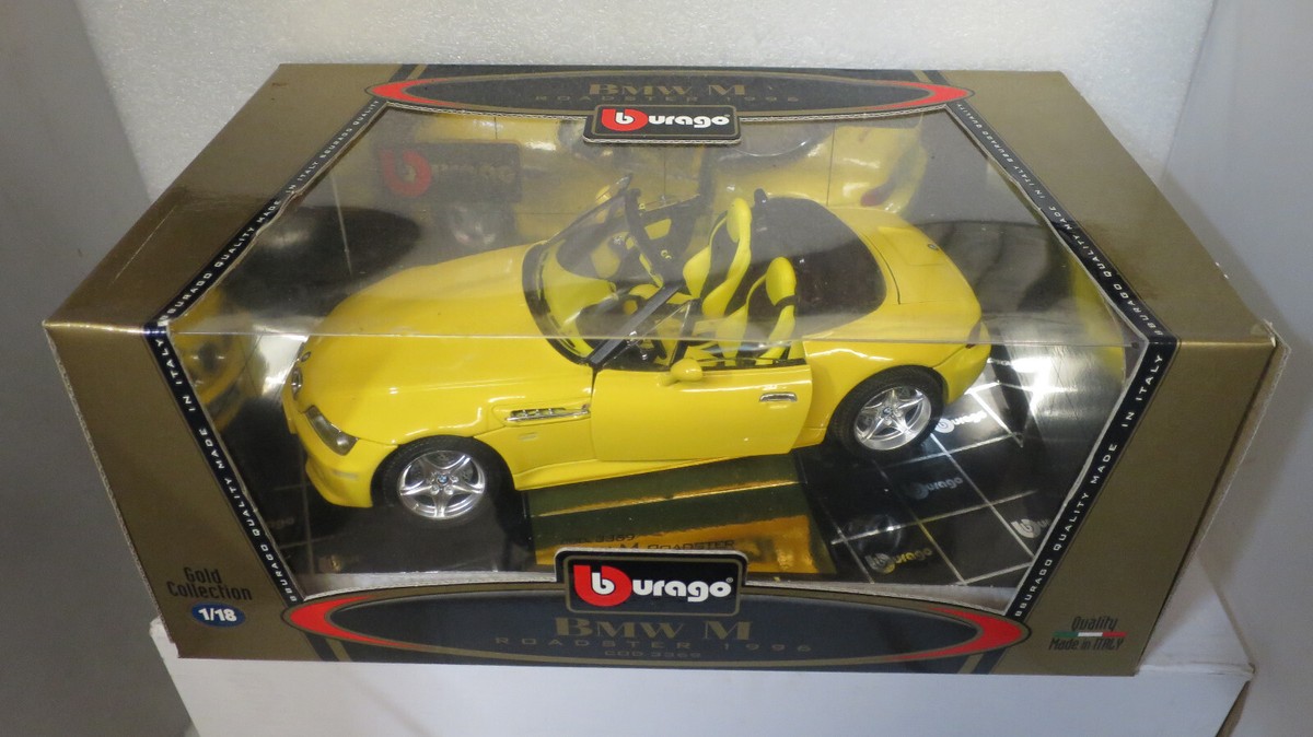 Burago  BMW M ロードスター Burago Die-Cast 1996 Silver BMW M Roadster Scale 1:18 | eBay