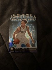 2023-24 Optic Basketball Derek Lively II White Hot Rookies Purple Mavs RC SP