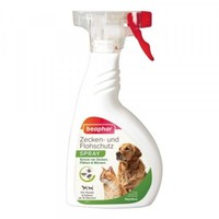 Beaphar Hunde Zecken- + Flohschutz Spray Hund Katze 400Ml Ab 12 Wochen Geeignet