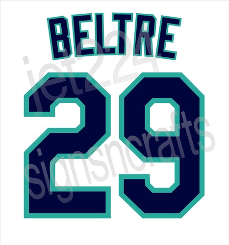 Seattle Mariners DECAL STICKER 00s Garcia Cameron Sele Suzuki Beltre Sasaki + - Picture 2 of 22
