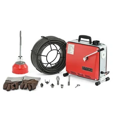 Rohrreinigungsmaschine 400W Rohrreinigungsgerät Abflussreiniger Rohrreiniger