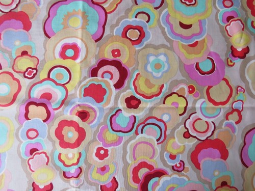 KAFFE FASSETT KITE TAILS GREY 1/2 yard 1.5 yards available original issue - Picture 2 of 2