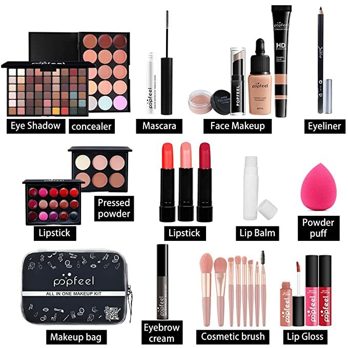 Makeup Kit All-in-one Makeup Gift Set for Women Full Kit-See Video