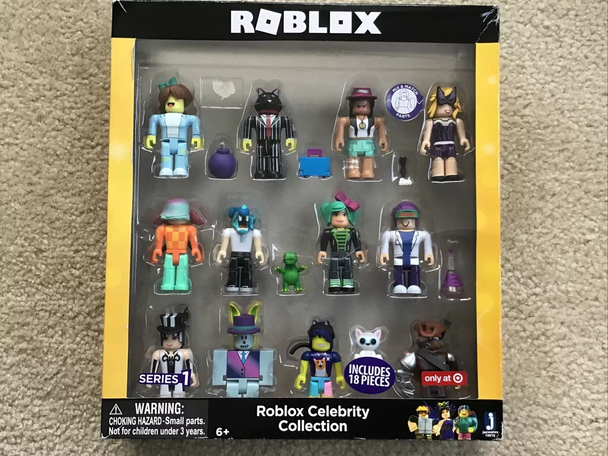 18 Piece Roblox Toys Action Figures Mixed Lot Figures + Accessories NO  CODES