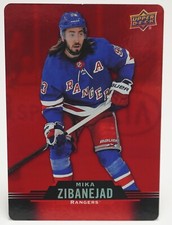 2020 - 21 UD TIM HORTONS HOCKEY RED DIE CUT #DC-48 - MIKA ZIBANEJAD - RAW CARD