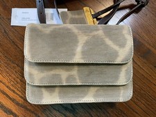 Stuart Weitzman Giraffe Savana Nappa Leather  Crossbody  Vib5layer# S206554 Nwt