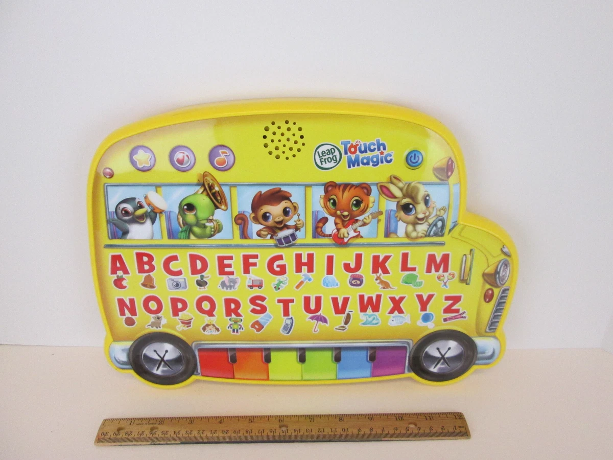 Leap Frog Touch Magic School Bus Interactive Alphabet Music Educational Toy