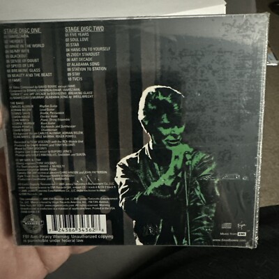 DAVID BOWIE   STAGE  2 DISCS 24 BIT DIGITAL REMASTER  **Brand NeW Sealed CD**