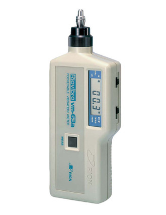 RION VM63A VM-63a Pocketable Vibration Meter (Riovibro)