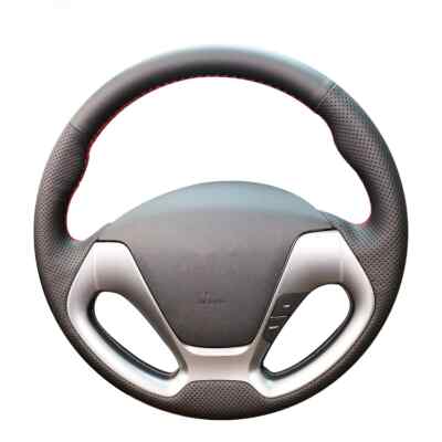 Faux Leather Steering Wheel Cover for Kia Ceed Cee'd 2 SW Proceed Pro Ceed GT