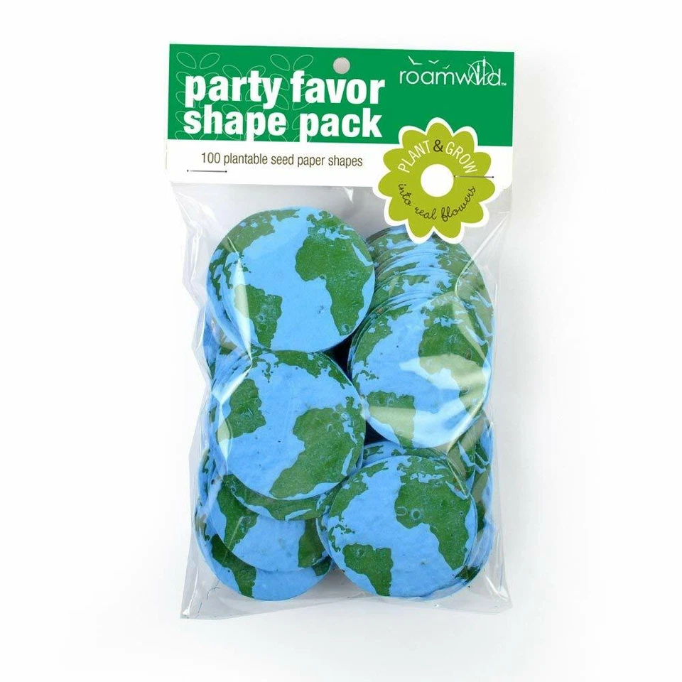 100 x Seeds in Paper Plantable Seeded Shapes Eco Friendly Paper With Seed - NEW - Image 2 of 4
