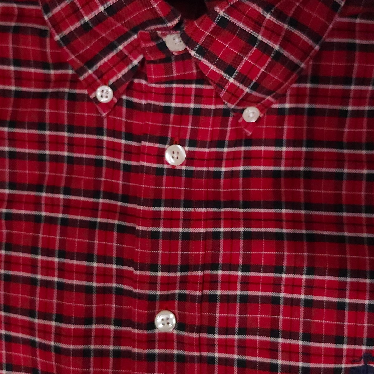 Brooks Brothers OCBD Oxford Button Down Shirt Mens Medium Red