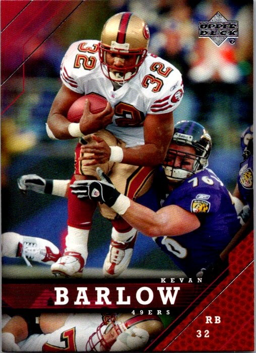 2005 Upper Deck #157 Kevan Barlow