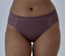BALI One Smooth U Second Skin Micro Curr Purple Hi Cut Panty Womens S M L XL 2XL