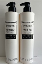 2 Bottles The Gardeners Herbal Renewal Hand Wash - Crabtree Evelyn 15.2oz