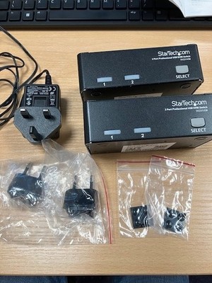 StarTech 2 Port Professional USB KVM Switch Kit, MPN: SV231USBGB