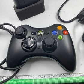 Microsoft Xbox 360 S 250GB Console w/ Controller AV Cable Tested Boxed Japan