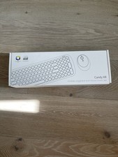 Candy XR Wireless Keyboard Mouse Combo Mixed Pink 2.4G for Laptop Desktop PC